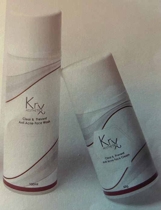 KrX Clear and Prevent Acne Bundle