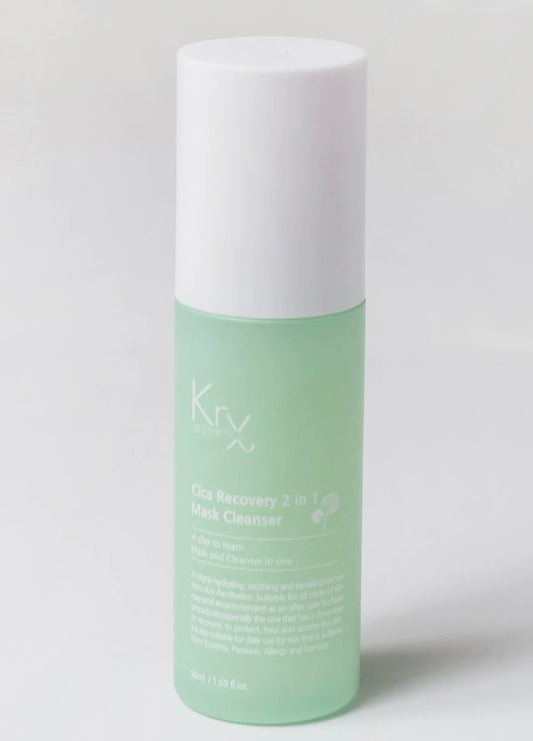 KrX Aesthetics Cica 2-in-1 Recovery Cleanser Secret Garden Skincare