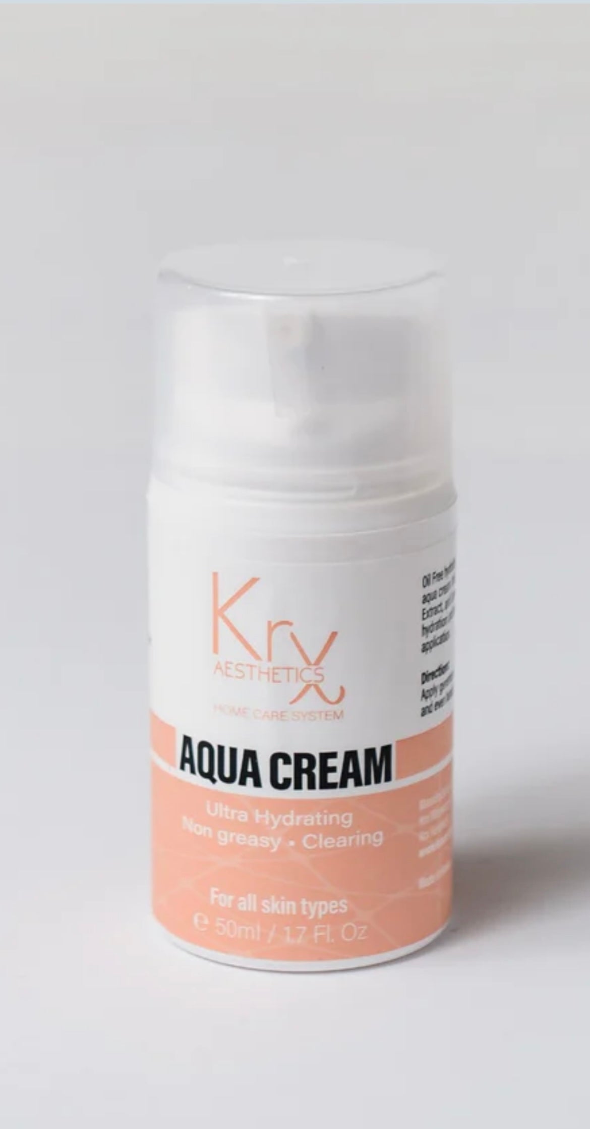 KrX Aesthetics Aqua Cream Secret Garden Skincare